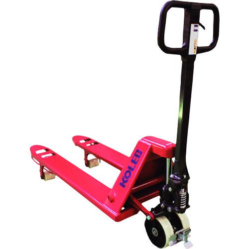 ■コレック ハンドパレットトラック 2500kg 低床〔品番:NDL25610〕【1363815:0】[法人・事業所限定][直送元][店頭受取不可]