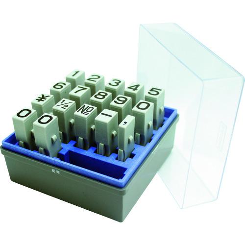 ■シヤチハタ 柄付ゴム印連結式数字初号 ゴシック体〔品番:GRNSG〕【1366792:0】[送料別途見積り][掲外..