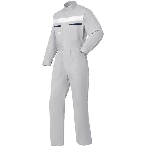 ■AUTO-BI つなぎ服1150-007グレー-4L〔品番:11500074L〕【1368273:0】[送料別途見積り][掲外取寄][店頭..