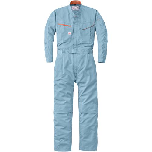 ■AUTO-BI つなぎ服1190-022ミストブルー-M〔品番:1190022M〕【1368490:0】[送料別途見積り][掲外取寄][店頭受取不可]