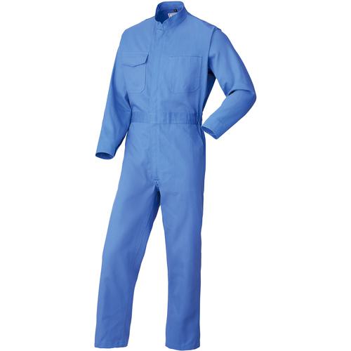 ■AUTO-BI つなぎ服2200-004スカイブルー-LL〔品番:2200004LL〕【1369887:0】[送料別途見積り][掲外取寄][店頭受取不可]