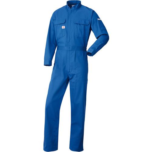 ■AUTO-BI つなぎ服6550-002マリンブルー-4L〔品番:65500024L〕【1370121:0】[送料別途見積り][掲外取寄][店頭受取不可]