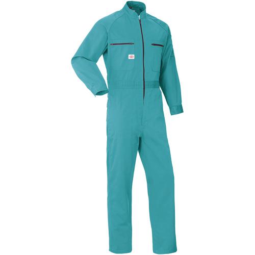 ■AUTO-BI つなぎ服5400-016エメラルドグリーン-S〔品番:5400016S〕【1370716:0】[送料別途見積り][掲外取寄][店頭受取不可]