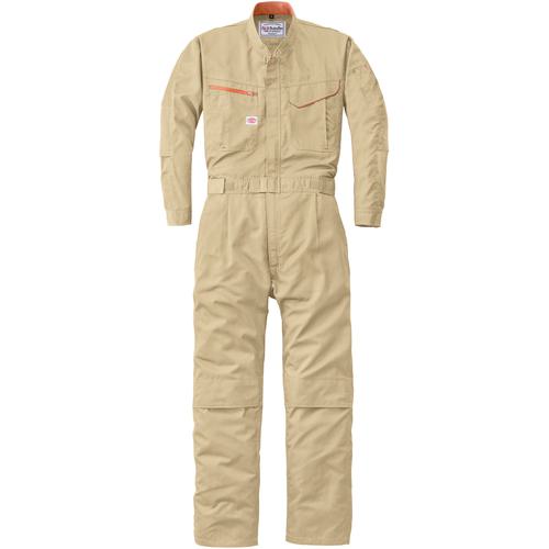 ■AUTO-BI つなぎ服1190-011カーキ-LL〔品番:1190011LL〕【1371278:0】[送料別途見積り][掲外取寄][店頭受取不可]