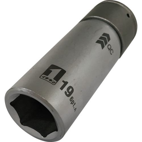 ■MUSTTOOL QCソケット シングル 19mm 6角 IM—4W19—6K〔品番:19803〕【1373713:0】[店頭受取不可]