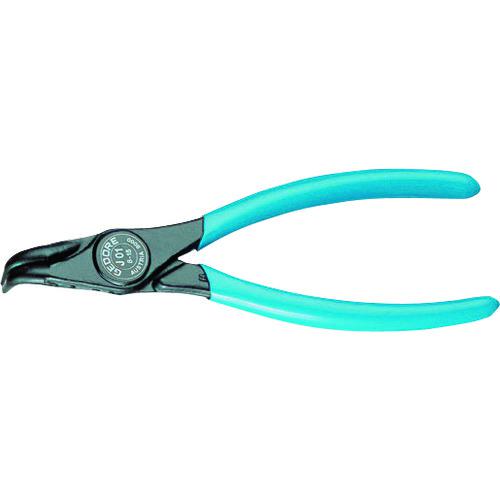 ■GEDORE スナップリングプライヤー 穴用曲型 8000J 85-140mm〔品番:6704640〕【1374496:0】[店頭受取不..