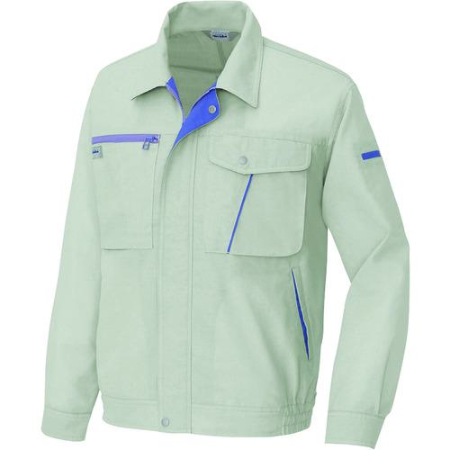 ■アイトス 長袖サマーブルゾン(男女兼用) アースグレー L〔品番:230003L〕【1429408:0】[送料別途見積り][掲外取寄][店頭受取不可](4)