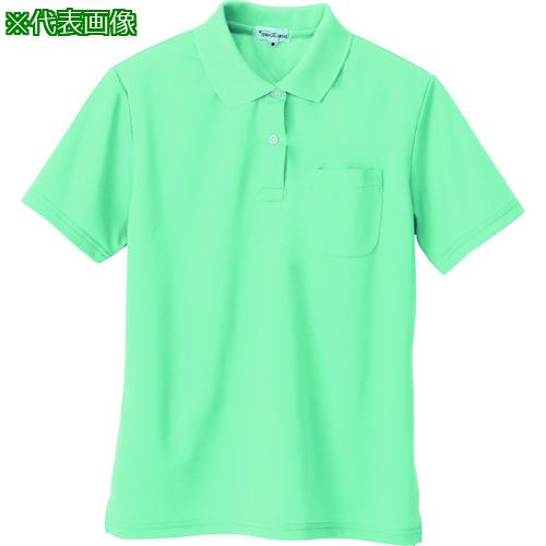 ■アイトス 吸汗速乾(クールコンフォート)レディース半袖ポロシャツ ミント 3L〔品番:105891353L〕【1429953:0】[送料別途見積り][掲外取寄][店頭受取不可]