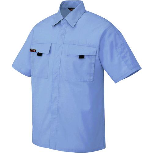 ■アイトス 半袖シャツ(男女兼用) ミストバイオレット S〔品番:5576076S〕【1433076:0】[送料別途見積り][掲外取寄][店頭受取不可]