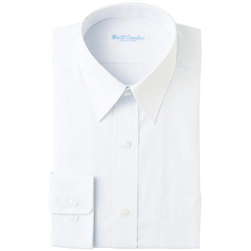 ■アイトス 長袖カッターシャツ ホワイト 86-46〔品番:4310518646〕【1433362:0】[送料別途見積り][掲外取寄][店頭受取不可]