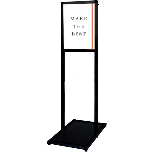 ■TOKISEI ブラックバリウスメッセージスタンド アクリルタイプ A4縦〔品番:BVAMSACA4T〕【1434033:0】[送料別途見積り][法人・事業所限定][外直送][店頭受取不可]