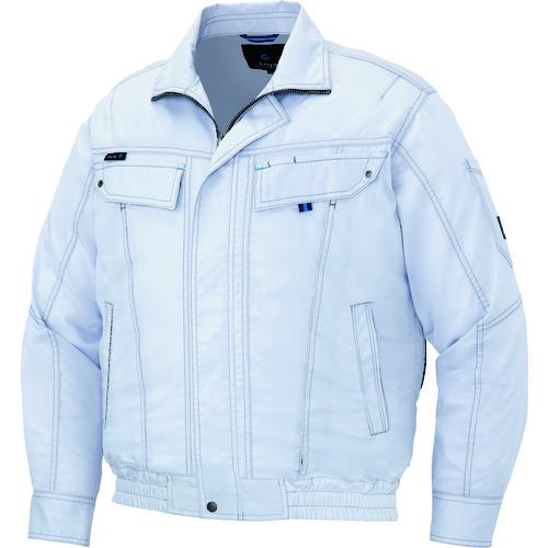 ■アイトス 長袖ブルゾン(空調服TM)(男女兼用) シルバーグレー 5L〔品番:305990035L〕【1436628:0】[送料別途見積り][掲外取寄][店頭受取不可]