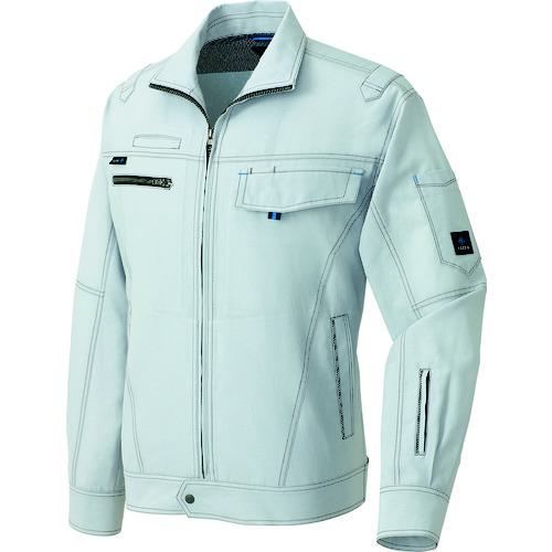 ■アイトス 長袖サマーブルゾン(男女兼用) ライトグレー L〔品番:30430004L〕【1437680:0】[送料別途見..