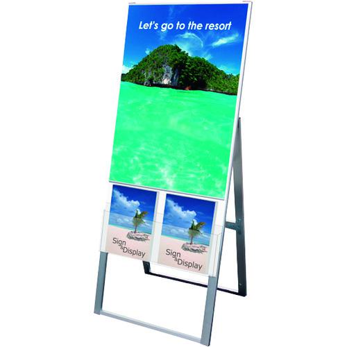 ■TOKISEI カタログケーススタンド看板 UタイプA1片面〔品番:KCSKUA1K〕【1440317:0】[送料別途見積り][法人・事業所限定][外直送][店頭受取不可]