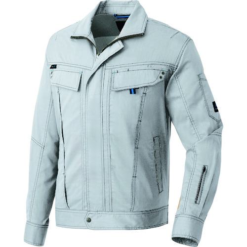 ■アイトス 長袖サマーブルゾン(男女兼用) シルバーグレー S〔品番:30530003S〕【1440809:0】[送料別途見積り][掲外取寄][店頭受取不可]