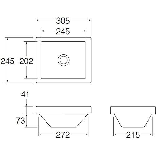 ■SANEI 手洗器 信楽焼 利楽シリーズ〔品番:HW20231001〕【1441799:0】[送料別途見積り][掲外取寄][店頭受取不可]