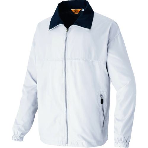 ■アイトス 裏メッシュジャケット(男女兼用) ホワイト SS〔品番:2665001SS〕【1446919:0】[送料別途見積り][掲外取寄][店頭受取不可]