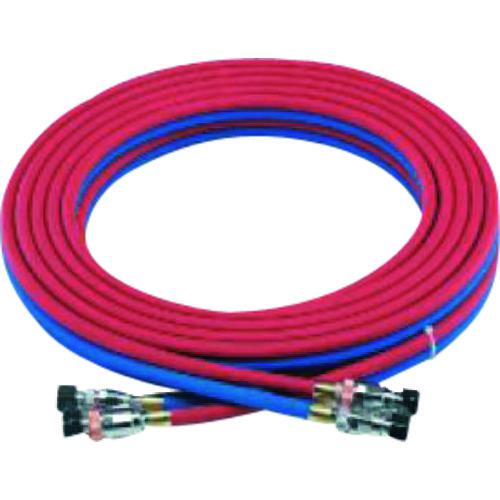 ■タスコ ツインホース(太タイプカプラ付)〔品番:TA381C10A〕【1454364:0】[送料別途見積り][掲外取寄][店頭受取不可]