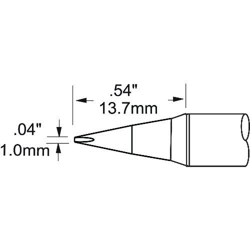 ■メトカル Metcal MFR-1120・MFR-2220・PS-900シリーズ チップ〔品番:STVCH10AR〕【1458373:0】[送料別途見積り][掲外取寄][店頭受取不可]