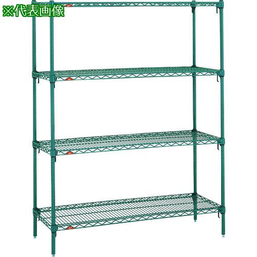 ■ERECTA スーパーアジャスタブルシール3 A1860NK3 間口1517mm×奥行457mm×高さ1387mm 4段〔品番:A1860NK..
