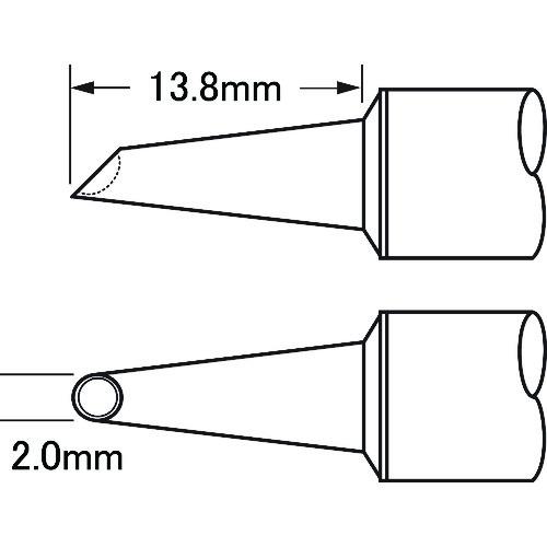 ■メトカル Metcal MFR-1120・MFR-2220・PS-900シリーズ チップ〔品番:SCVWV20〕【1459977:0】[送料別途..