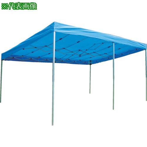 ■KOK オールアルミ60秒ハーフテント1間X1.5間〔品番:HTK2W〕【1462413:0】[送料別途見積り][法人・事業..