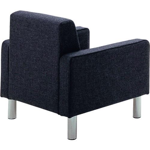 ■TOKIO 応接セット ソファ ブラック 黒〔品番:F13LSF〕【1467694:0】[送料別途見積り][法人・事業所限定][外直送][店頭受取不可]