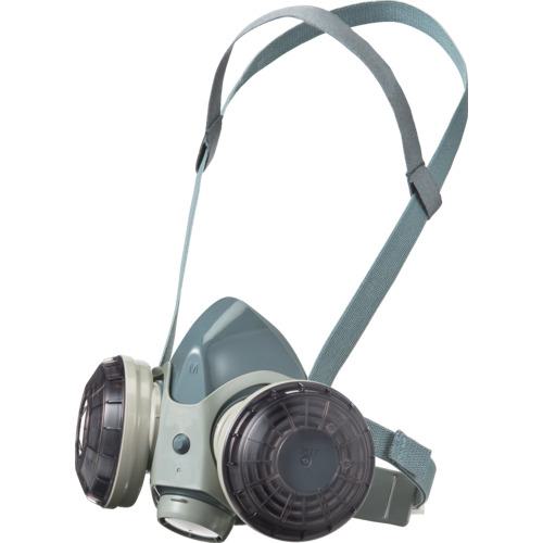 ■シゲマツ 取替え式防じんマスク DR28SU2W-BTー(M)〔品番:DR28SU2WBTM〕【1469352:0】[店頭受取不可]