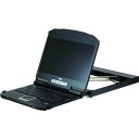■ATEN コンソールドロワー/18.5インチワイドLCD/HDMI DVI VGA/ロングレール〔品番:CL3800NWJJL〕【1478190:0】[法人・...