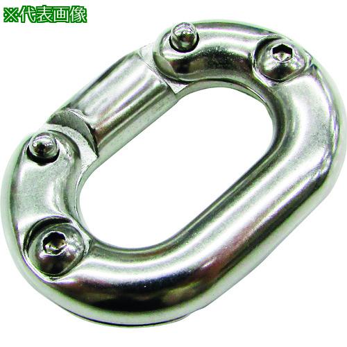 ■水本 ステンレス ジョイントリンク 線径16mm〔品番:JN16〕【1478220:0】[送料別途見積り][掲外取寄][店頭受取不可]