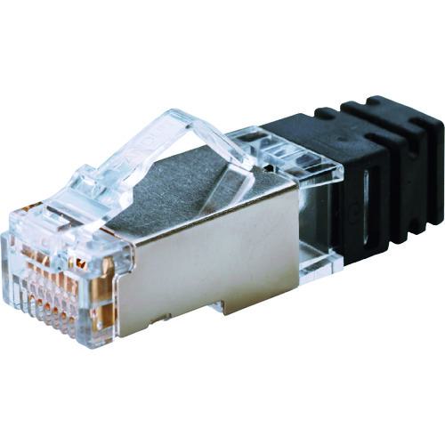 ■PANDUIT シールド付きモジュラープラグ カテゴリ6A 100個入〔品番:SPS6X28C〕【1487334:0】[送料別途..