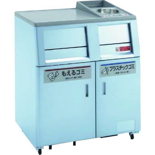 ■KAWAJUN 分別トラッシュボックスM12禁煙〔品番:AA958〕【1488604:0】[送料別途見積り][法人・事業所限..
