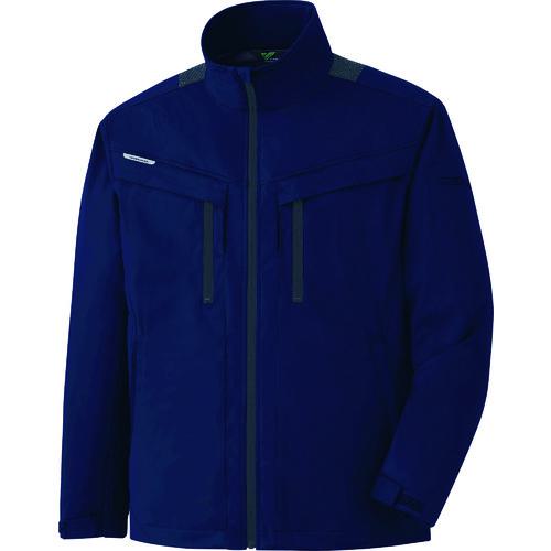 ■ミドリ安全 ベルデクセル ハーネス対応 ストレッチ防寒ジャンパー VE2017 上 ネイビー 3L〔品番:VE2017UE3L〕【1493617:0】[店頭受取不可]