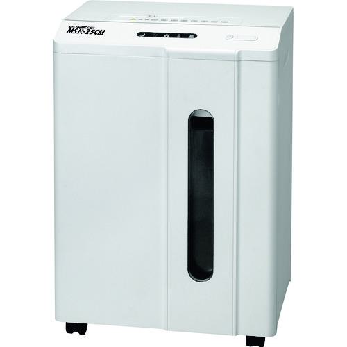 ■MS シュレッダー(パーソナル機)〔品番:MSR25CM〕【1497498:0】[送料別途見積り][法人・事業所限定][直送][店頭受取不可]