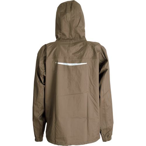 ■カジメイク 3440 3Dエクストラレインスーツ マッシュルーム 4L〔品番:34404LLLL〕【1519393:0】[送料別途見積り][掲外取寄][店頭受取不可]