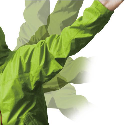 ■カジメイク 3440 3Dエクストラレインスーツ マッシュルーム 4L〔品番:34404LLLL〕【1519393:0】[送料別途見積り][掲外取寄][店頭受取不可]