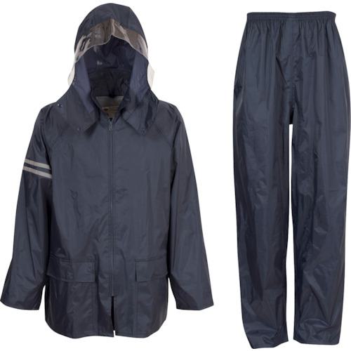 XEBEC レインジャケット32004-19-L ディープネイビー 32004-19-L 1着 ■▼388-0194 【送料都度見積】