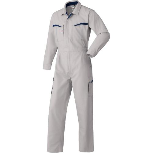 ■AUTO-BI つなぎ服8900-008シルバーグレー-5L〔品番:89000085L〕【1578168:0】[送料別途見積り][掲外取寄][店頭受取不可]