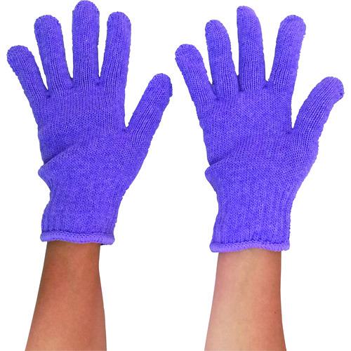 ■丸和ケミカル パステルカラー軍手 紫〔品番:197〕【1578317:0】[送料別途見積り][掲外取寄][店頭受取不可]