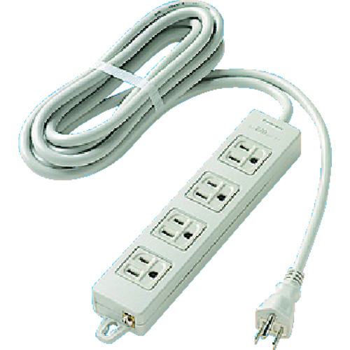 ■Panasonic OAタップ(接地15A形)(3Mコ-ド)〔品番:WCH2334H〕【1580053:0】[店頭受取不可]