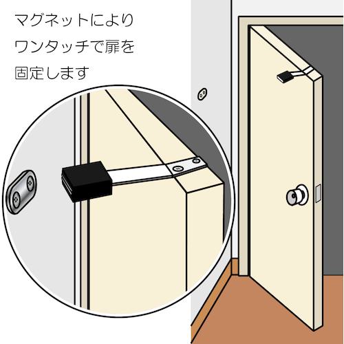■WAKI 上框マグネット戸当り BH-801〔品番:BH801〕【1583568:0】[送料別途見積り][掲外取寄][店頭受取不可]