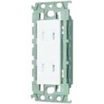■Panasonic アドバンス埋込扉付ダブルコンセント《5個入》〔品番:WTL135249W〕【1586313×5:0】[送料別途見積り][掲外取寄][店頭受取不可]