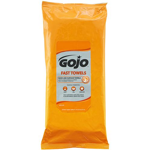 ■GOJO ゴージョー ハンドクリーナータオル ピロータイプ 60枚入〔品番:6285〕【1594809:0】[店頭受取不可]
