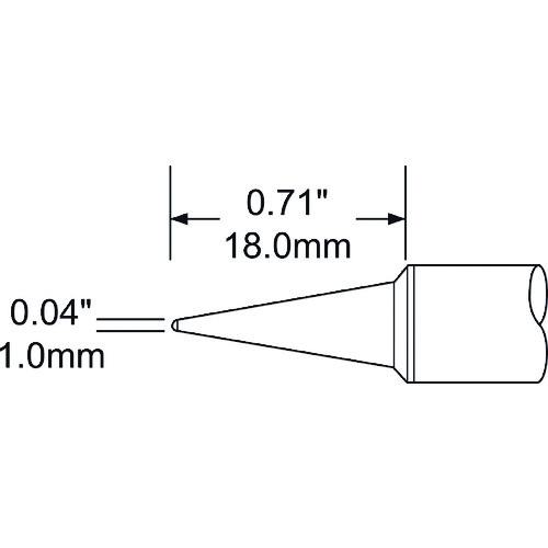 ■メトカル Metcal MFR-1120・MFR-2220・PS-900シリーズ チップ〔品番:SCVCNL10A〕【1597381:0】[送料別..