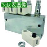 ■KWK 潤滑装置 カウンタ付デュアルライン分配弁 シングル吐出 吐出量:1.25~2.5cm/ストローク 給油箇所:3〔品番:KS43C〕【1609646:0】[送料別途見積り][法人・事業所限定][直送][店頭受取不可]