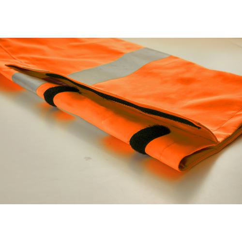 ■TRUSCO ゴアテックス高視認制電レインパンツ オレンジ S※上下別売(パンツのみ)〔品番:GXHPSOR〕【1611811:0】[店頭受取不可]