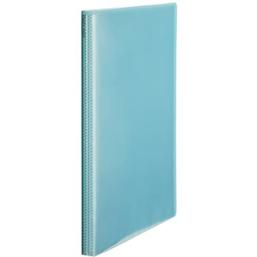 ■PLUS 98484)クリアF PastyプチA4 40P ソーダブルー〔品番:98484〕【1621093:0】[送料別途見積り][掲外..