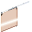 ■DAIKEN スライデックス ソフトクローザー 水平レールタイプ(手動引込み式) HCS-SC3013TS型〔品番:HCSSC3013TS〕【1621909:...