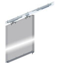 ■DAIKEN スライデックス ソフトクローザー 水平レールタイプ(手動引込み式) HCS-SC50TS型〔品番:HCSSC50TS〕【1621937:0】[送...