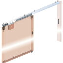 ■DAIKEN スライデックス ソフトクローザー 水平レールタイプ(自閉引込み式) HCS-JSC35TS型〔品番:HCSJSC35TS〕【1621941:0】...